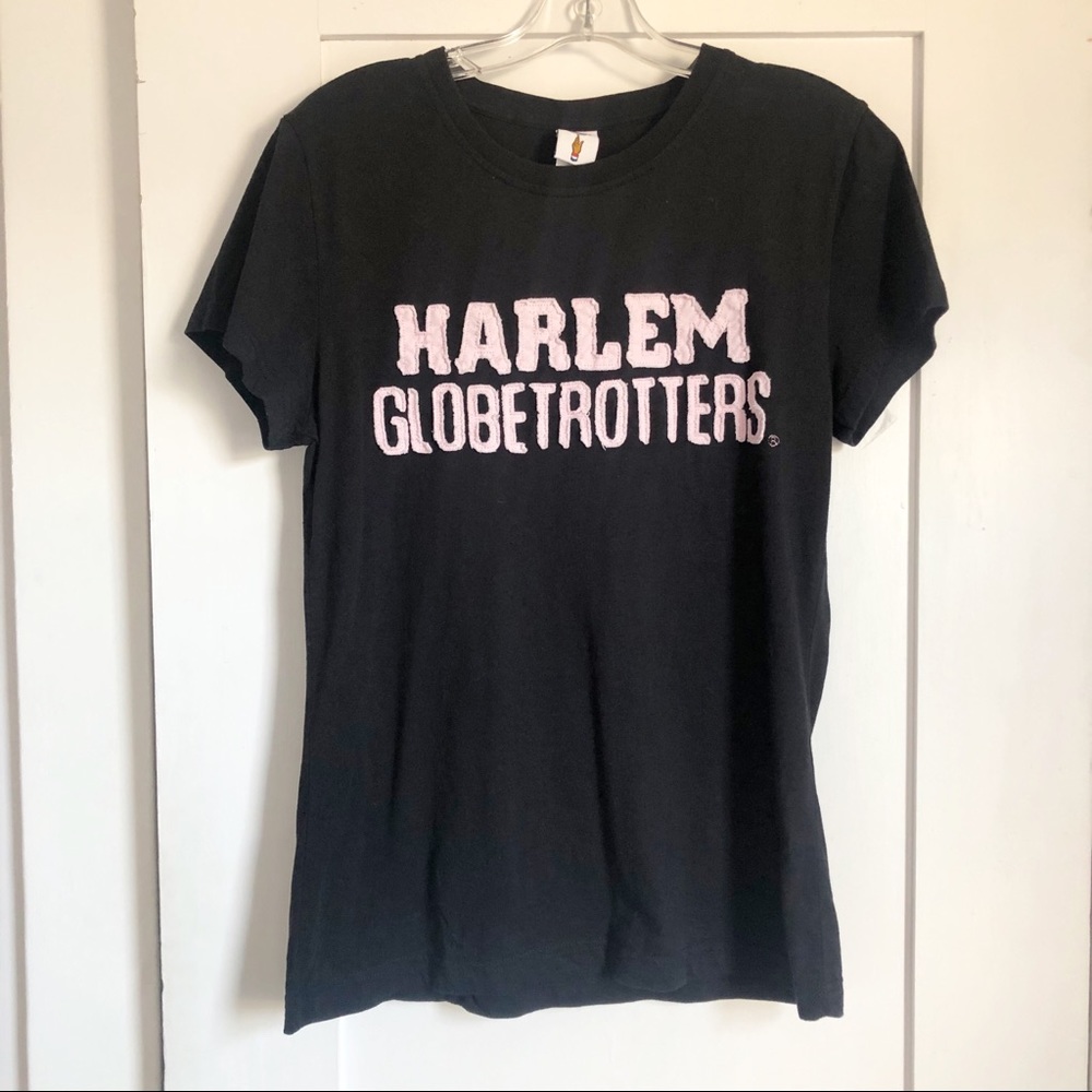 Harlem Globetrotters Black Short Sleeve Tee